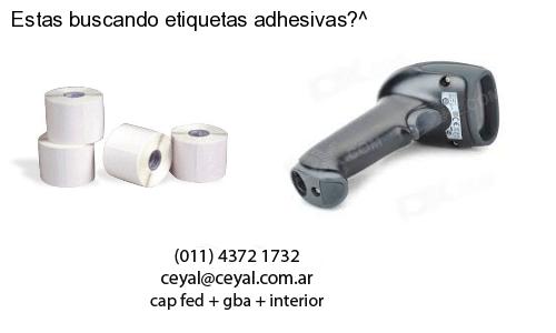 Estas buscando etiquetas adhesivas?^